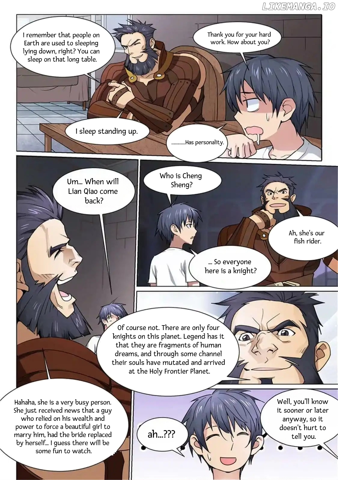 Super Knight Sword Soul chapter 6 - page 8